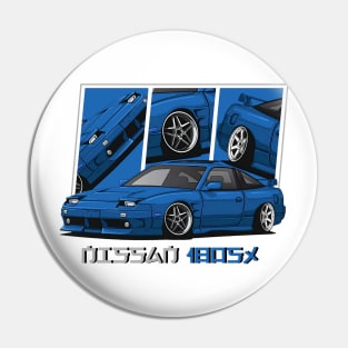 Nissan 180SX JDM Car Pin