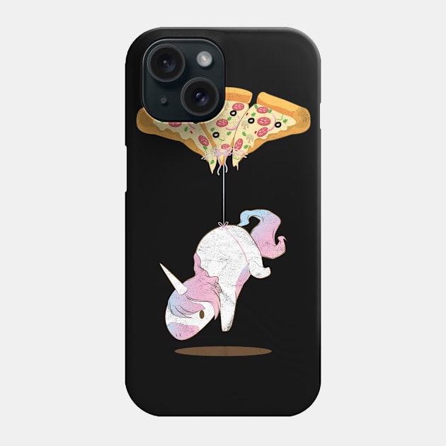 Unicorn On Pizza T-Shirt Phone Case by avshirtnation