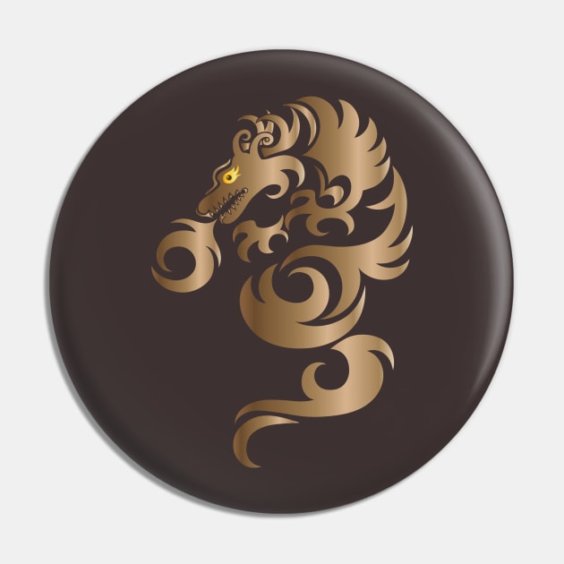 Dragon Fire Pin by AVEandLIA