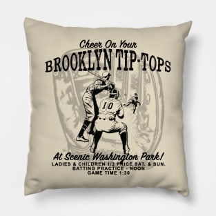 Brooklyn Tip-Tops Pillow