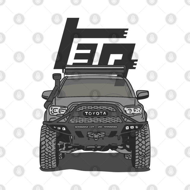 4Runner TRD Offroad adventures - Grey Essential by 4x4 Sketch