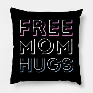 Free Mom Hugs - Trans Pride Pillow