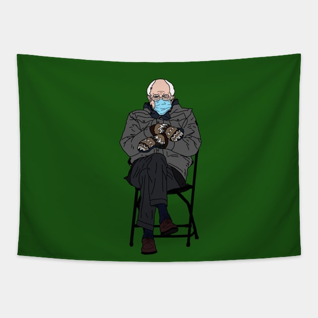 One Bernie Tapestry by Lydia's Green Light Closet 