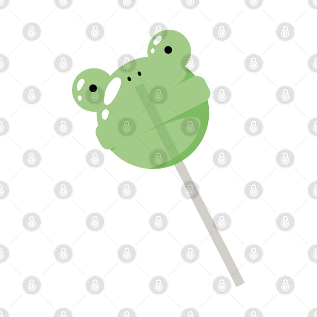 Frog lollipop by Nikamii