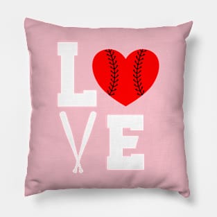 Love baseball Pillow