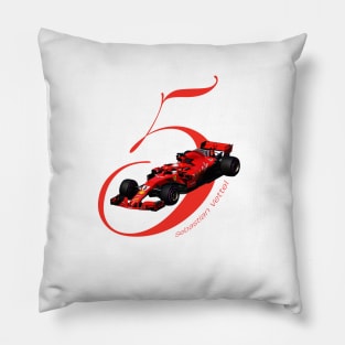 Vettel's 2018 Ferrari Pillow