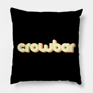 vintage color crowbar Pillow