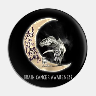 brain cancer dinosaur moon Pin