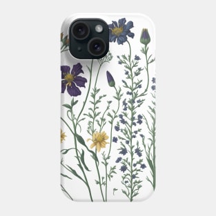 wildflowers flower field summer Phone Case