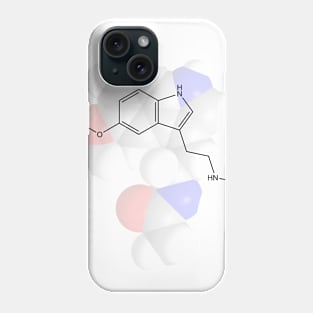 Melatonin Molecule Chemistry Phone Case