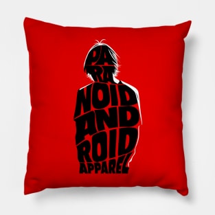 Paranoid Android Apparel B/W Pillow