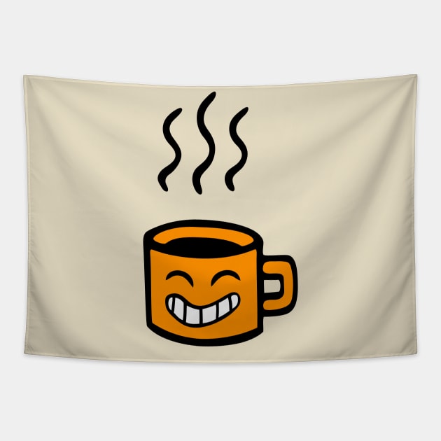 cup of coffee Tapestry by Huggy Mauve