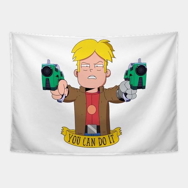 Gary Goodspeed Tapestry by Plushism