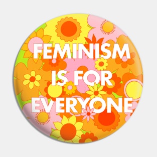 Feminism Is For Everyone - The Peach Fuzz Pin