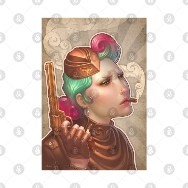 STEAMBERRY - Steampunk soldier by Medusa Dollmaker