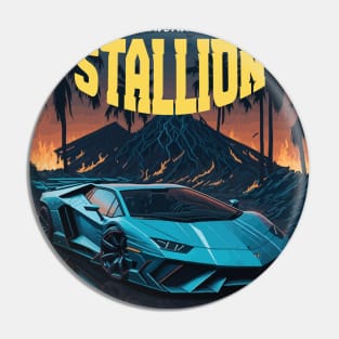 Italian Stallion Pin