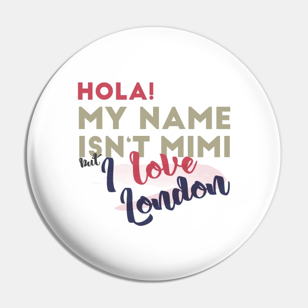 I love London Pin by TeeAgromenaguer