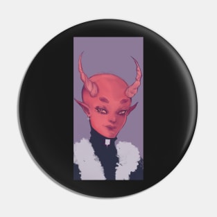 Fashion Boa Demon Priest Pin