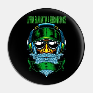 BAMBAATAA SOULSONIC FORCE RAPPER MUSIC Pin