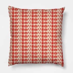 halloween pattern v.4 Pillow