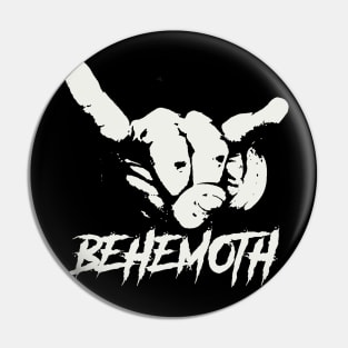 behemoth horn sign Pin