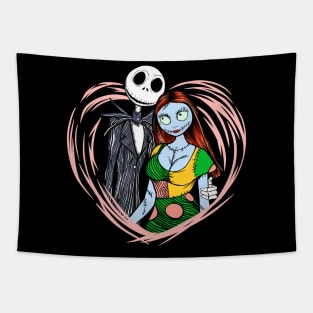 Jack and sally love Tapestry