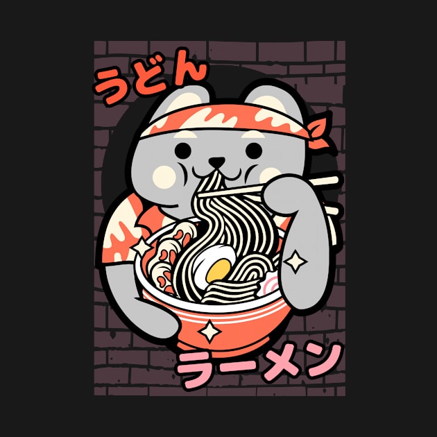 Bear Ramen by vukojev-alex