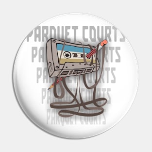 Parquet Courts Cassette Pin