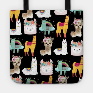 Beautiful Llamas - Pattern Llama Tote