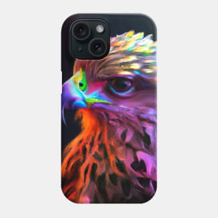 Colorful Bird Face Phone Case