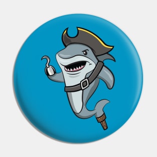 Pirate Shark Pin