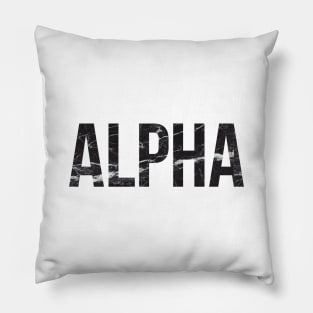 Marble Alpha Pillow