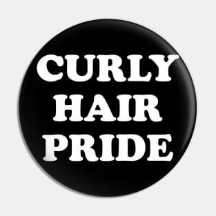 Curly Hair Pride Florida Say Gay Funny Gay Curly Haired Pin