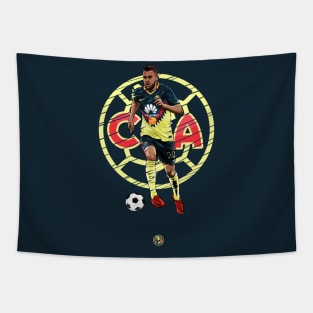 Jeremy Menez America Aguilas Tapestry