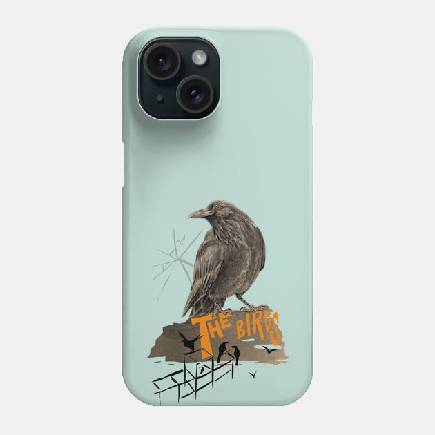 The Birds Phone Case by myhovercraft