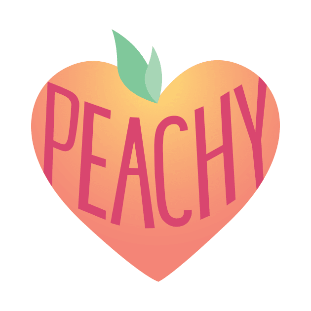 "PEACHY" Heart by AuroraPeachy