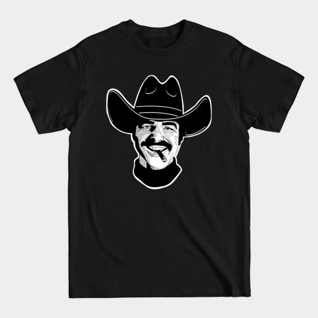 Disover Mr. Reynolds smoking a cigar - Burt Reynolds - T-Shirt