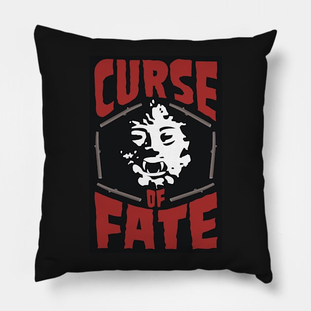 Curse of Fate Pillow by Movie Vigilante