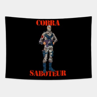 Cobra Saboteur Tapestry