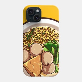 bakso (a bowl of meatball) Phone Case