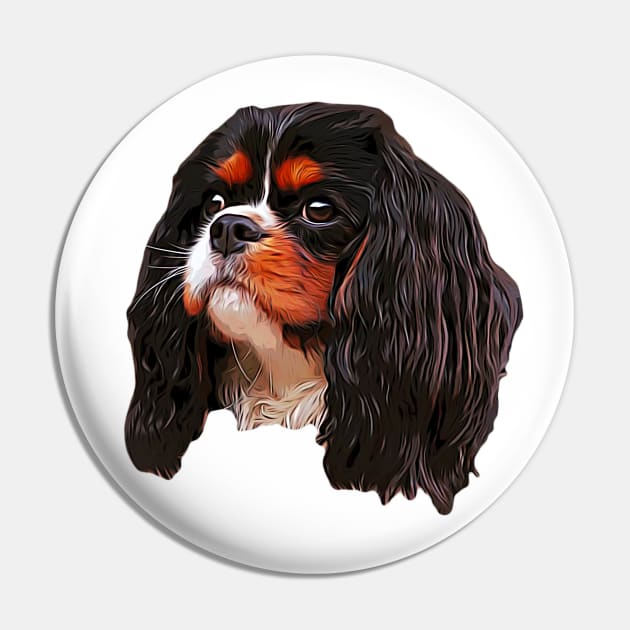 Cavalier King Charles Spaniel Pin by Elarex