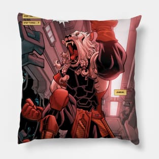 battle beast Pillow