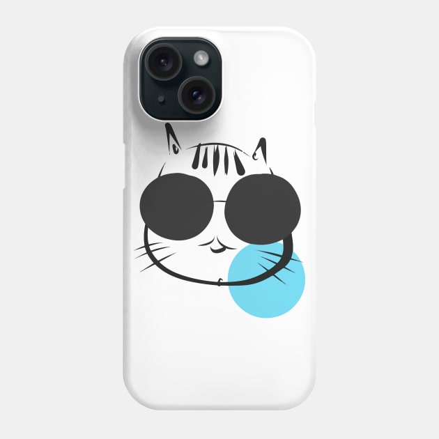 cute cat Phone Case by benbybenjamin