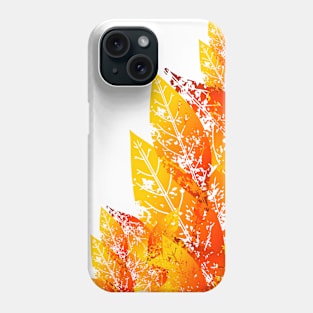 Fall Leaves Pattern Phone Case