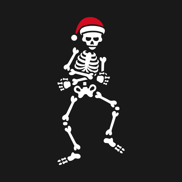 Skibidi challenge meme skeleton Christmas dance by LaundryFactory