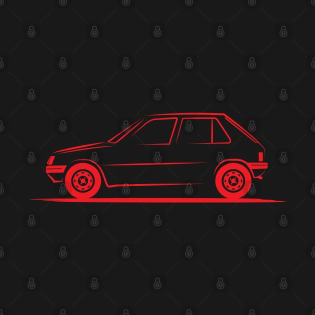 Peugeot 205 Red by PauHanaDesign