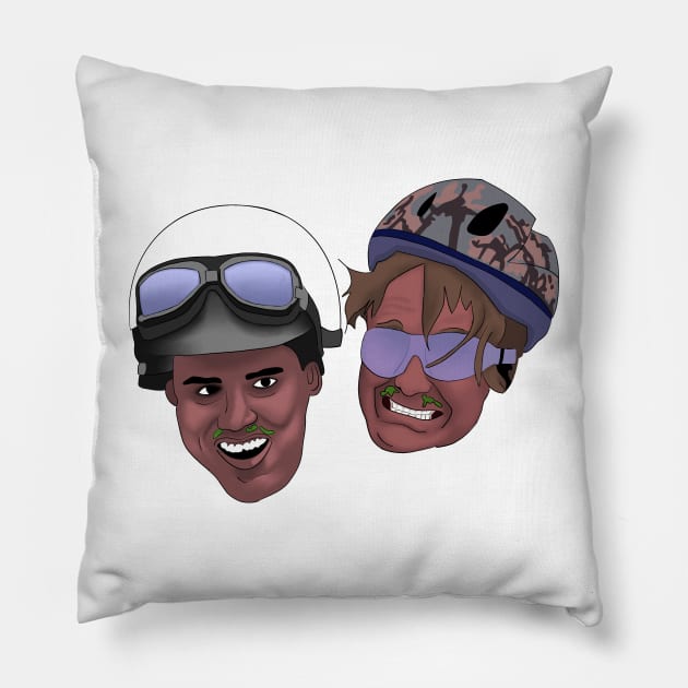 Dumb and Dumber Pillow by tylerockss