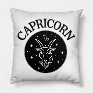 Capricorn Star Sign Zodiac Horoscope Cheeky Witch® Pillow