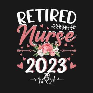 Nursing Retired 2023 T-Shirt