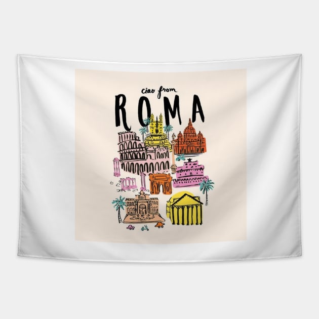 Rome Tapestry by AmandaGJ9t3